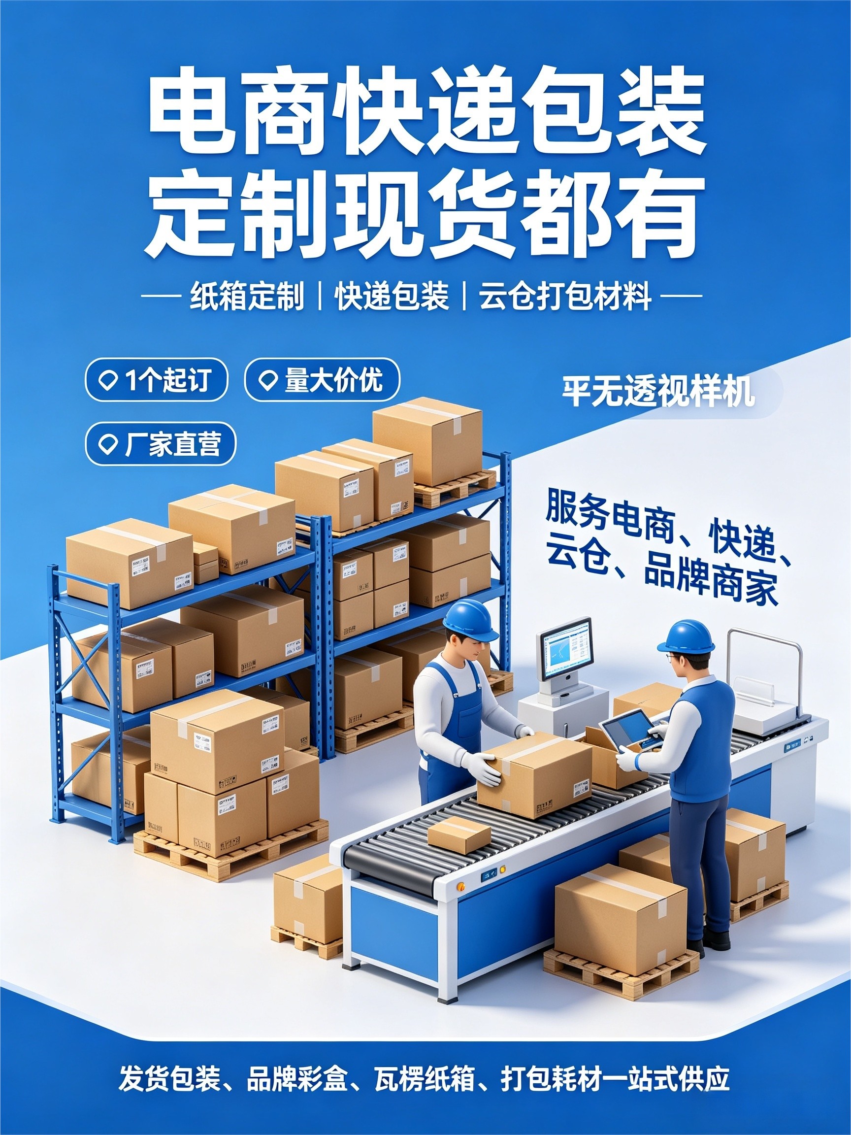 成都电商快递纸箱